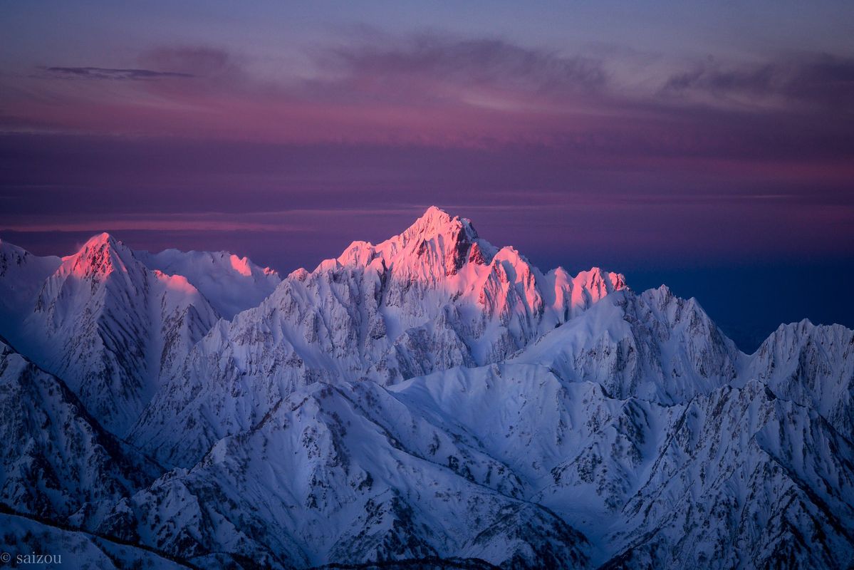 snow mountain